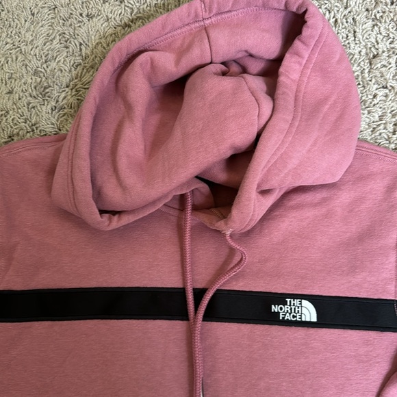 The North Face pink hoodie, size small - Picture 2 of 4